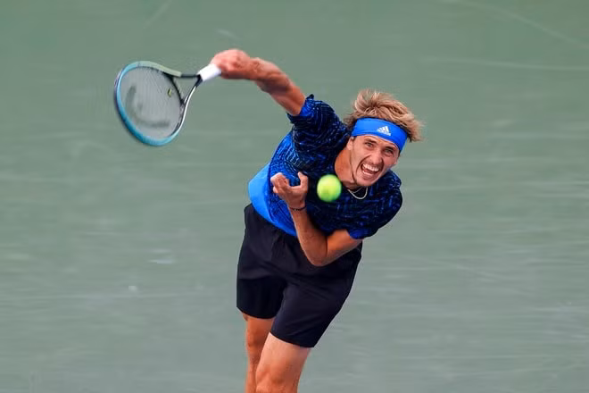Tay vợt Alexander Zverev vươn lên vị trí thứ 4 thế giới trên bảng xếp hạng ATP. Ảnh: internet