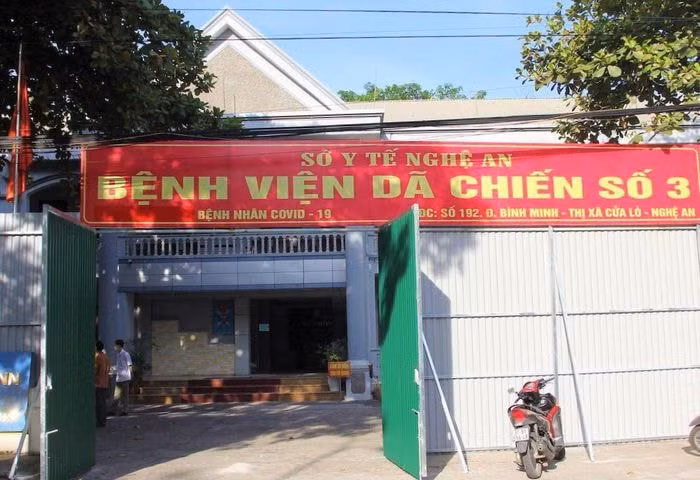 Hình ảnh một bệnh viện dã chiến mới được thành lập để điều trị cho bệnh nhân. Ảnh: Zingnews.vn