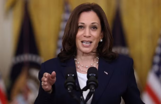 Phó Tổng thống &nbsp;Kamala Harris. Ảnh: Reuters