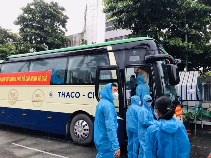 Nhu cầu về quê của người dân Quảng Nam ở TP. HCM và các tỉnh, thành phía Nam rất lớn.