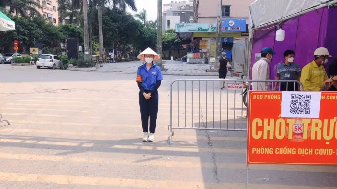 Chốt trực khu đô thị Đại Thanh