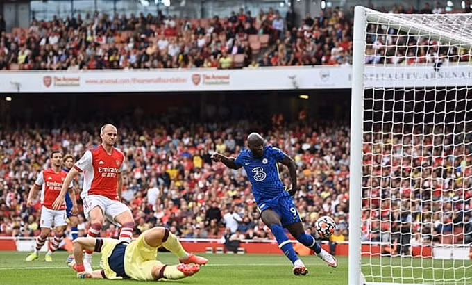 Romelu Lukaku tỏa sáng trong ngày trở lại Chelsea. Ảnh: Dailymail