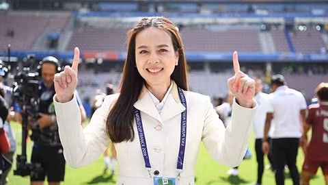 Bà Madame Pang được bổ nhiệm làm quản lý 2 đội tuyển Thái Lan. Ảnh: internet
