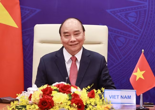 Chủ tịch nước Nguyễn Xuân Phúc.