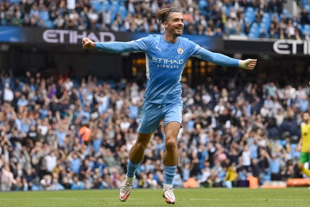 Grealish ghi bàn cho Man City. Ảnh: internet