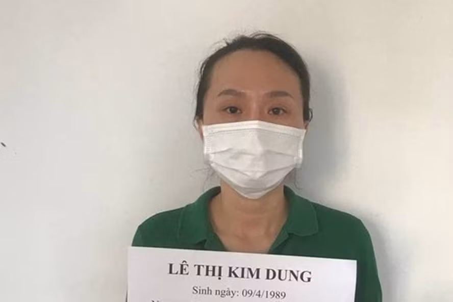 Hình ảnh đối tượng Lê Thị Kim Dung. Ảnh: laodong.vn