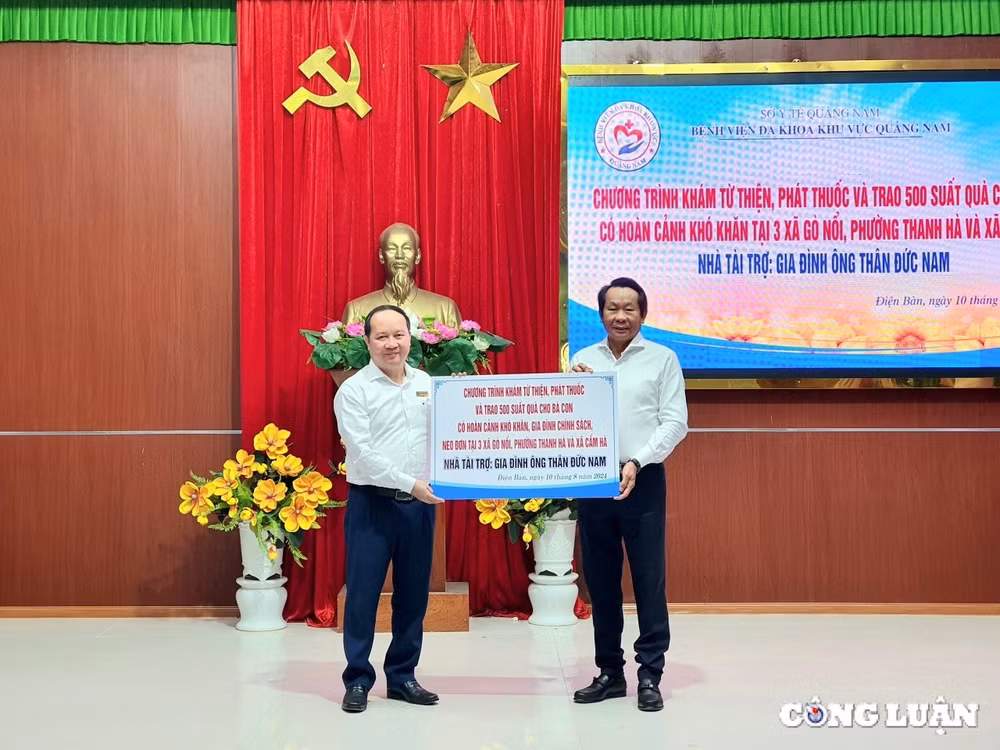 quang nam kham benh mien phi va tang qua cho cac gia dinh ngheo chinh sach hinh 3