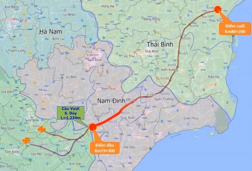 thong nhat noi dung phoi hop trien khai du an duong cao toc ct08 doan qua tinh nam dinh va thai binh hinh 1