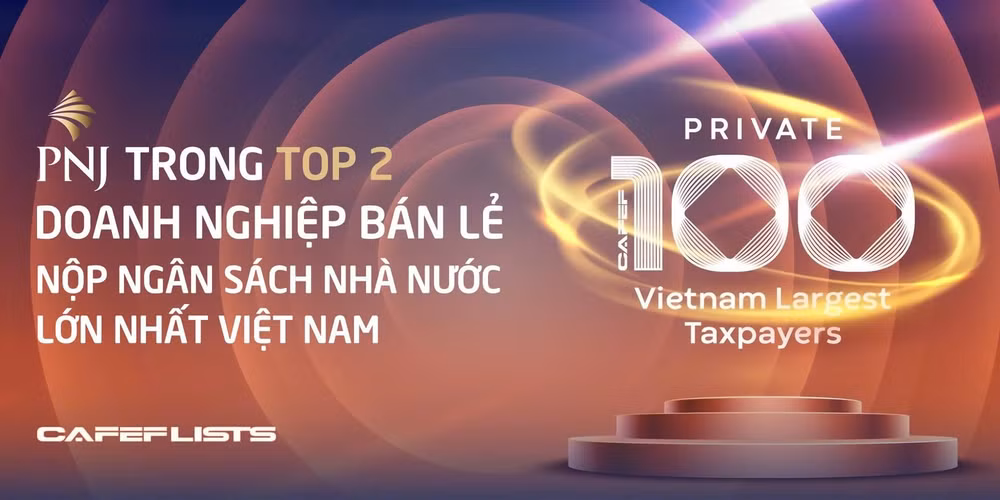 pnj trong top 2 doanh nghiep ban le nop ngan sach lon nhat hinh 1