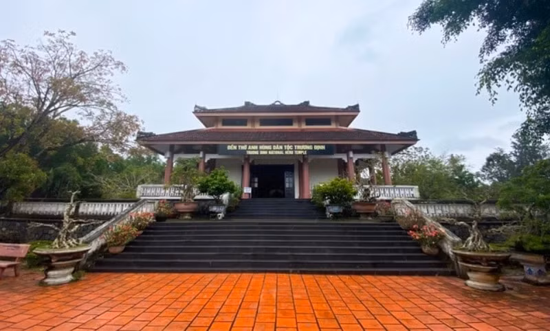 den tho truong dinh o quang ngai nhan bang xep hang di tich quoc gia hinh 1