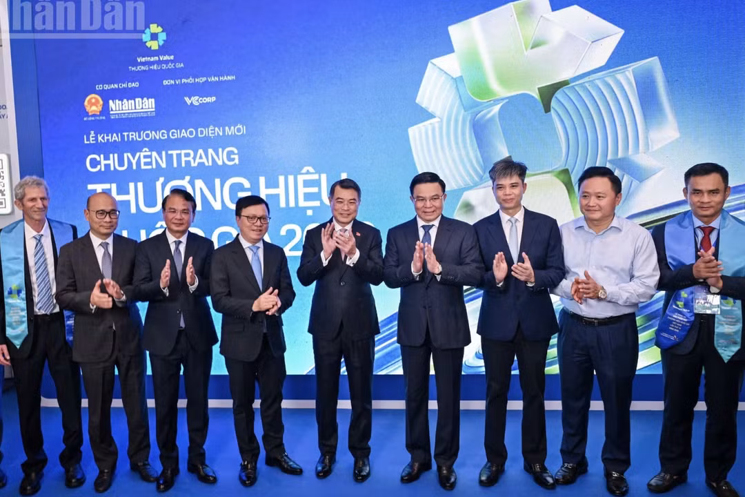 Khai trương giao diện mới của Chuyên trang Thương hiệu Quốc gia 2026 