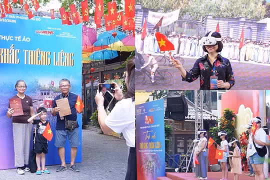 "Sống" lại thời khắc độc lập qua trải nghiệm thực tế ảo