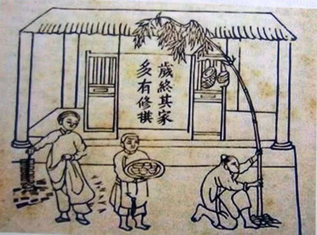 tuc dung va ha cay neu mung 7 tet cua nguoi viet hinh 2