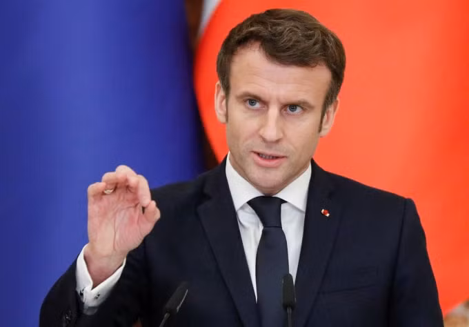 tong thong phap macron keu goi binh tinh de giai quyet khung hoang ukraine hinh 1