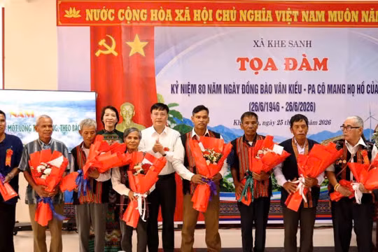 80 năm mang họ Bác Hồ: Từ lời thề giữa đại ngàn đến khát vọng dựng xây Khe Sanh