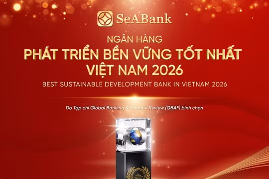 SeABank được vinh danh ở hai lĩnh vực cộng đồng và phát triển bền vững