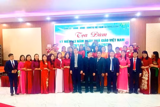 Trường Tiểu học Đồng Lương: Không ngừng đổi mới nâng cao chất lượng dạy và học