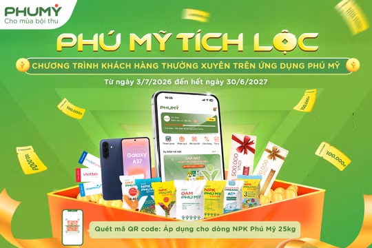 PVFCCo triển khai chương trình khách hàng thân thiết "Phú Mỹ Tích Lộc"