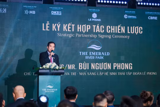 Tập đoàn Lê Phong ký kết hợp tác chiến lược phát triển dự án The Emerald River Park
