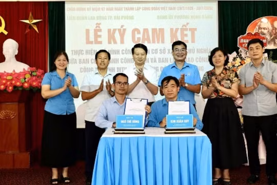Công ty Môi trường Đô thị Hải Phòng: Đột phá nâng cao đời sống người lao động thông qua mô hình Công đoàn kiểu mới