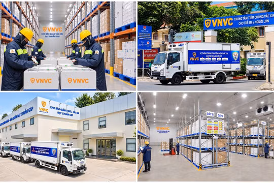 Giữa cao điểm ca bệnh nặng, VNVC tiêm hơn 100.000 liều vắc xin tay chân miệng cho trẻ