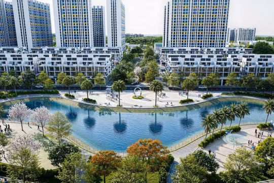 Tập đoàn Hòa Phát tổ chức lễ cất nóc công trình hơn 800 căn hộ nhà ở xã hội KCN Yên Mỹ II