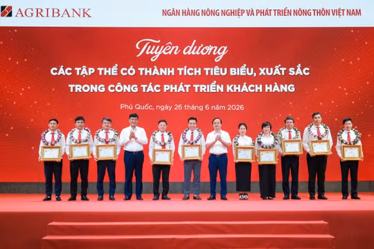 Agribank quyết tâm hoàn thành thắng lợi nhiệm vụ năm 2026, cùng ngành ngân hàng và đất nước hiện thực mục tiêu tăng trưởng hai con số