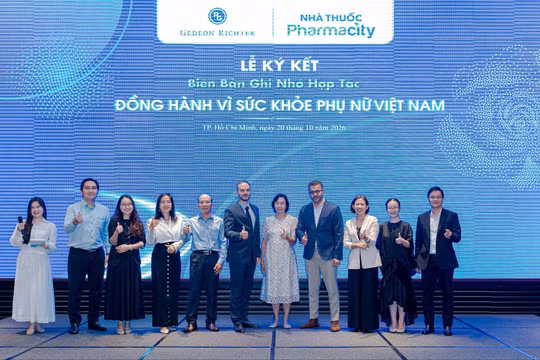 Pharmacity hợp tác Gedeon Richter Việt Nam, tăng cơ hội tiếp cận giải pháp chăm sóc sức khỏe chuẩn quốc tế cho phụ nữ