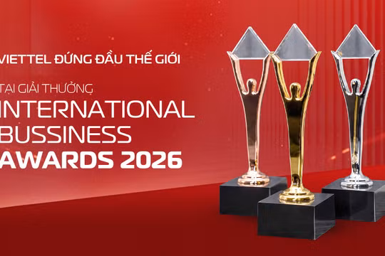 Viettel đứng số một thế giới tại Giải thưởng kinh doanh quốc tế danh giá IBA 2026