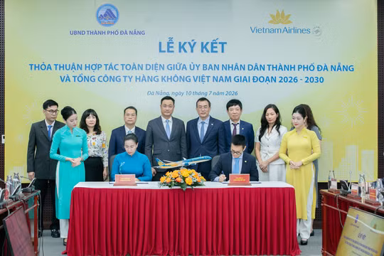 Vietnam Airlines và Đà Nẵng mở rộng hợp tác hàng không, du lịch và đầu tư