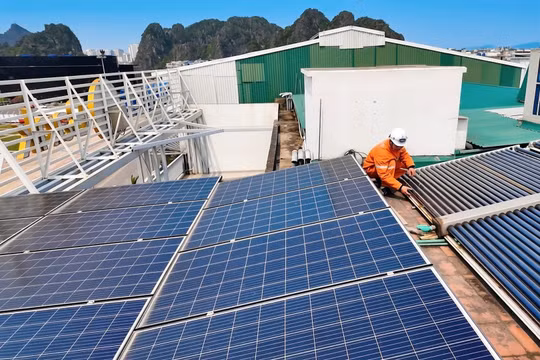 Công ty Điện lực Quảng Ninh đồng hành cùng khách hàng phát triển điện mặt trời