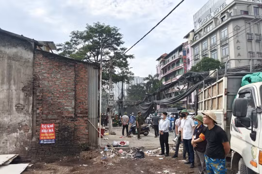 Hà Đông giải phóng xong hơn 21.100m² mặt bằng nút giao đường 70