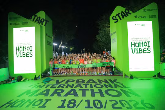 VPBank Hanoi International Marathon 2026 - Khi thể thao trở thành nhịp cầu kết nối cộng đồng
