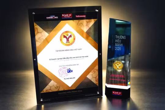 Petrolimex được vinh danh Thương hiệu Mạnh Việt Nam 2026