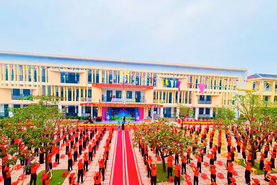 Gieo những mùa quả ngọt từ mái trường Tiểu học Thạch Kim