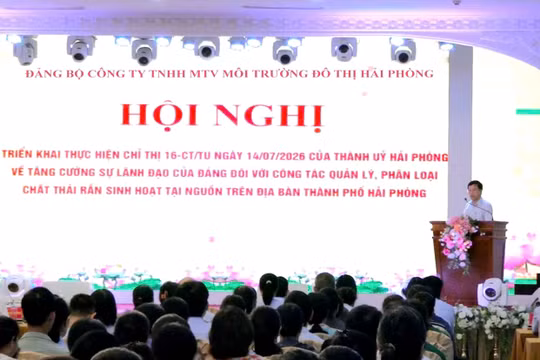 Để việc phân loại rác thải tại nguồn trở thành nề nếp trên toàn thành phố Hải Phòng