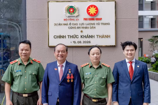 Khánh thành Dự án Nhà ở cho lực lượng vũ trang Công an nhân dân – Phu Cuong Home Đông Hưng Thuận