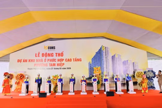 Bcons động thổ dự án khu nhà ở phức hợp cao tầng tại Đồng Nai