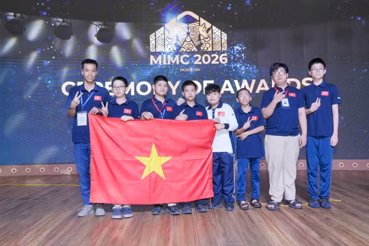 MIMC 2026 khép lại: Việt Nam giành 21 huy chương, Ngôi Sao Hoàng Mai đóng góp tới 8 học sinh giành huy chương