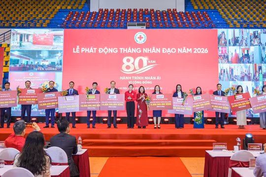 Eximbank đồng hành Tháng Nhân đạo 2026 – lan tỏa hành trình nhân ái vì cộng đồng