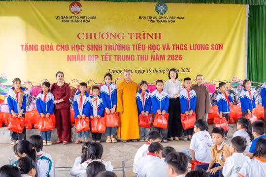 Trường Tiểu học & Trung học cơ sở Lương Sơn: Quyết tâm vượt khó thực hiện tốt phong trào thi đua “Dạy tốt, học tốt”