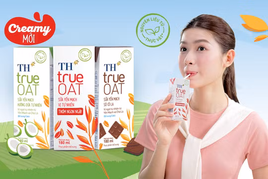 Sữa Yến Mạch TH true OAT Creamy: Chinh phục "gu" người trẻ bằng vị thơm ngon ngậy
