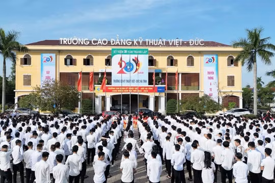 Trường Cao đẳng Kỹ thuật Việt - Đức Hà Tĩnh: Thi đua tạo động lực, đổi mới kiến tạo chất lượng