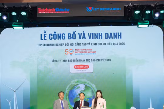 Dai-ichi Life Việt Nam được vinh danh với 4 giải thưởng uy tín tại Diễn đàn Doanh nghiệp Việt Nam 2026