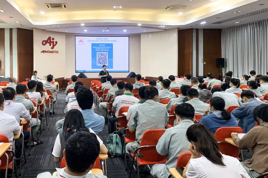 Ajinomoto Việt Nam và những sáng kiến chăm sóc sức khỏe toàn diện cho người lao động