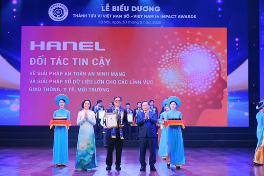 Hanel được vinh danh 3 hạng mục tại lễ biểu dương thành tựu tác động vì Việt Nam số năm 2026