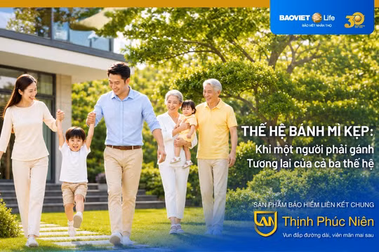 Thế hệ bánh mỳ kẹp và nỗi lo gánh vác