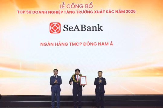 SeABank lần thứ 7 vào FAST500, củng cố nền tảng tăng trưởng bền vững