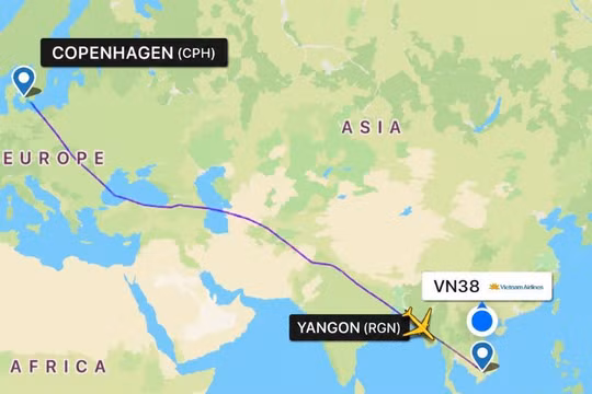 Chuyến bay Vietnam Airlines chuyển hướng hạ cánh tại Myanmar cấp cứu sản phụ sinh con trên máy bay