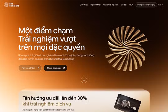 Sun Signature: Đặc quyền kết nối hàng không, bất động sản, nghỉ dưỡng, vui chơi - giải trí, chăm sóc sức khỏe đầu tiên tại Việt Nam